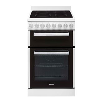 Beko ad531aw electric cooker in deals white