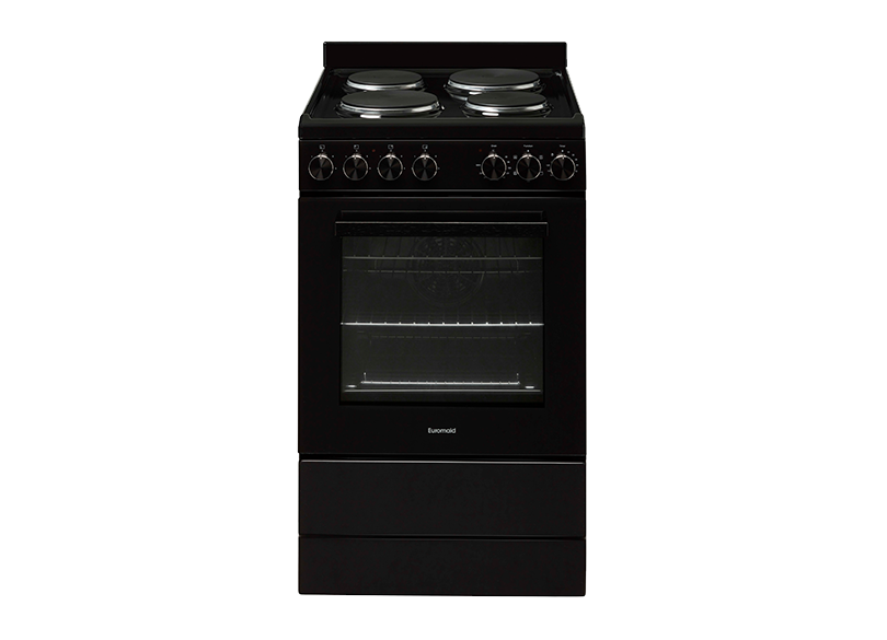 Black electric freestanding oven sale