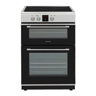 Freestanding electric discount double oven 60cm